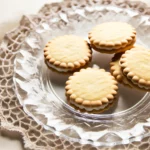 Citromos krémmel töltött linzer