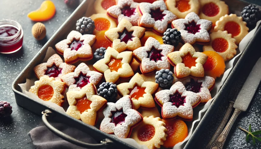 Fahéjas linzer recept